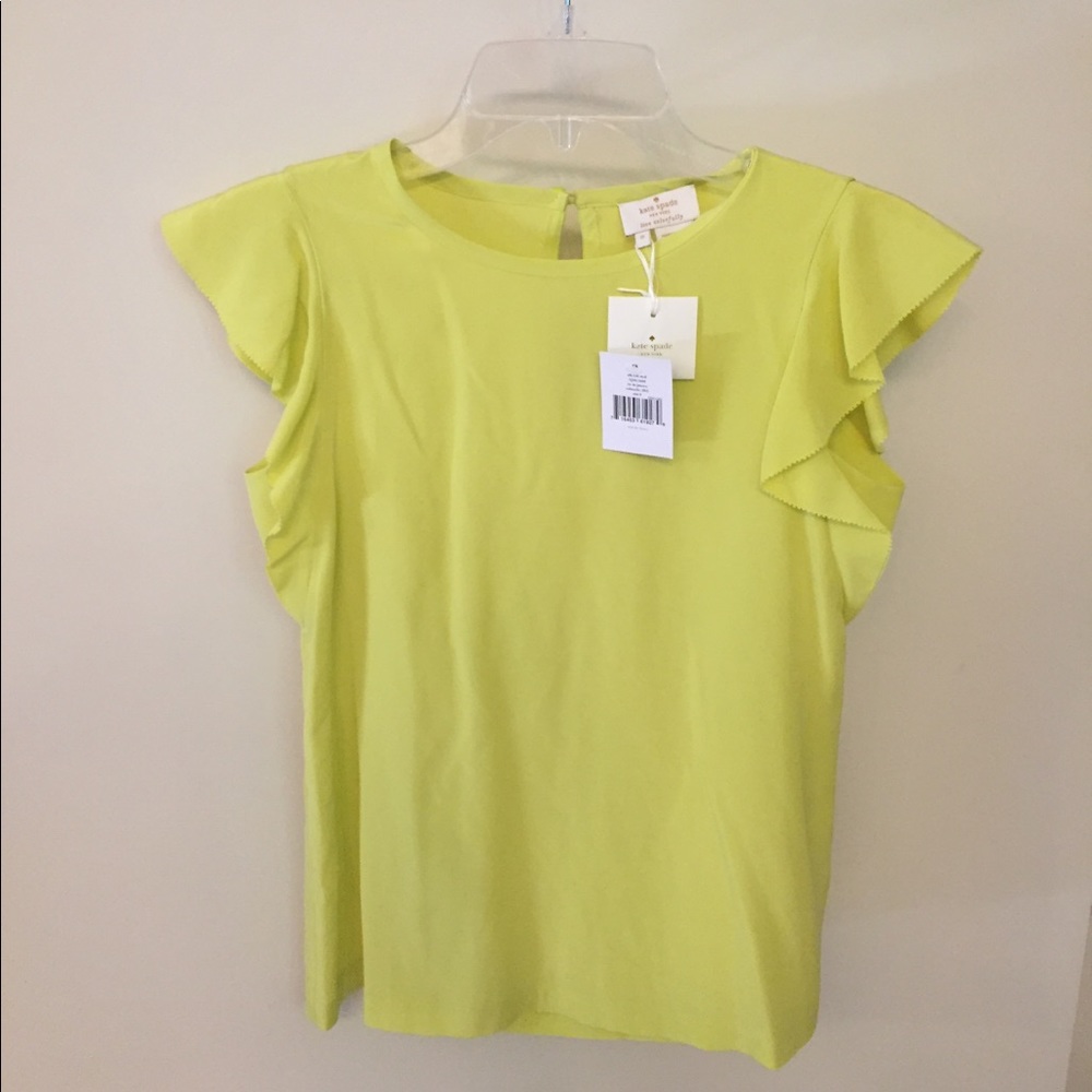 Kate Spade silk top, size 0.